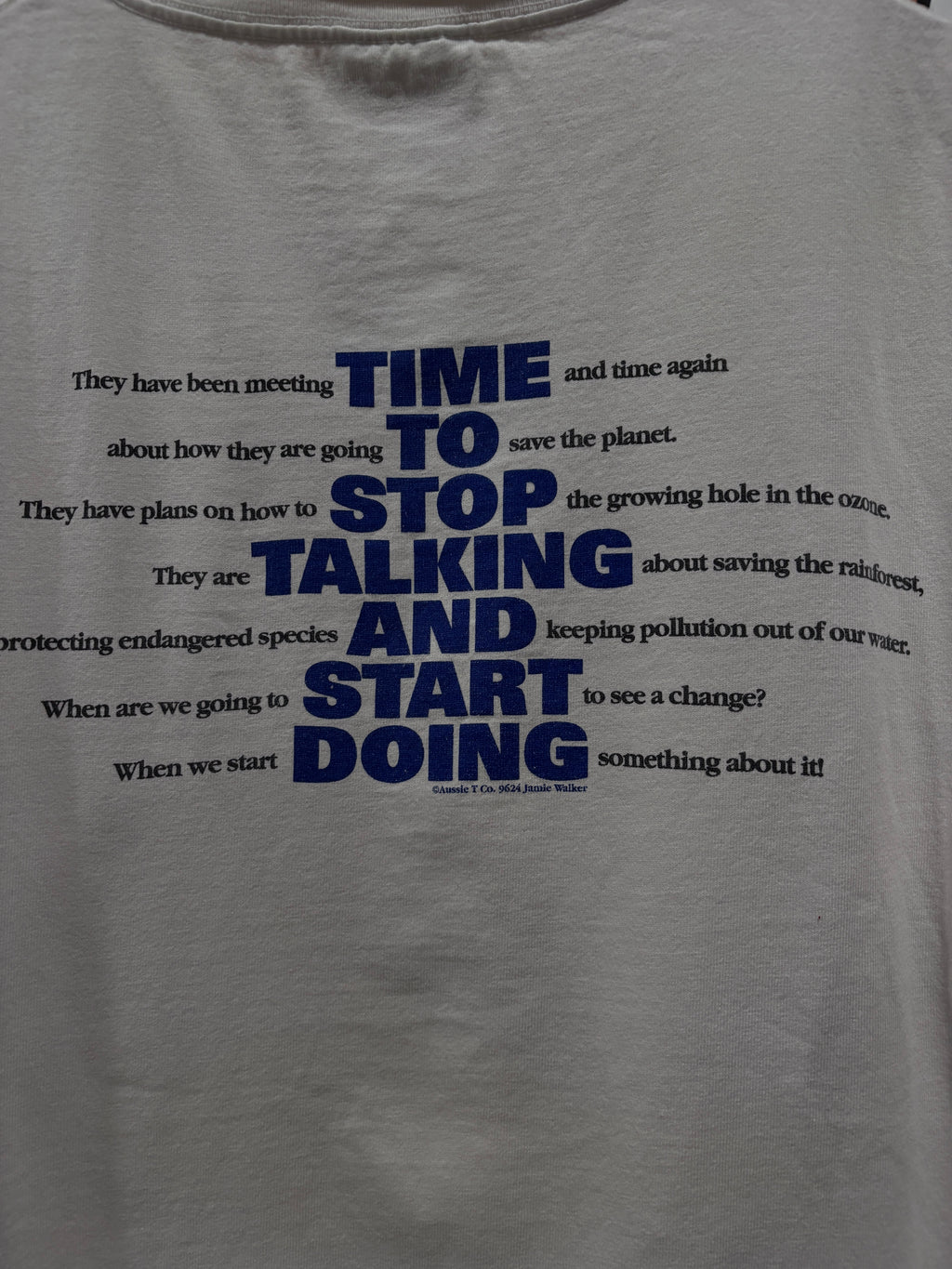 90s Start Now Earth T Shirt