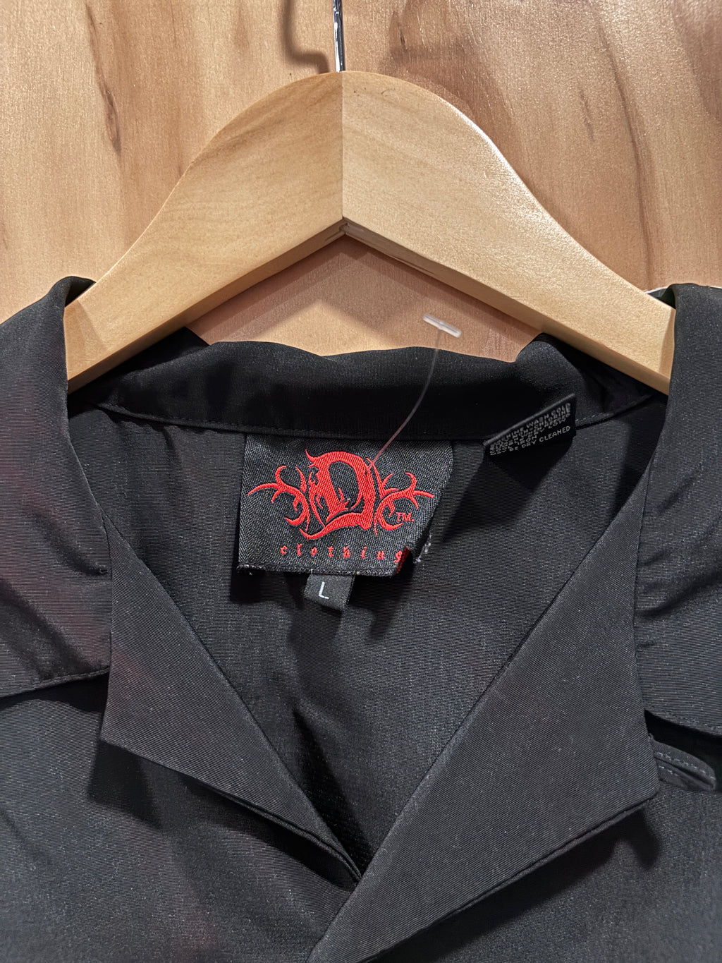 Y2K Dragon Clothing Tribal Flame Button Up