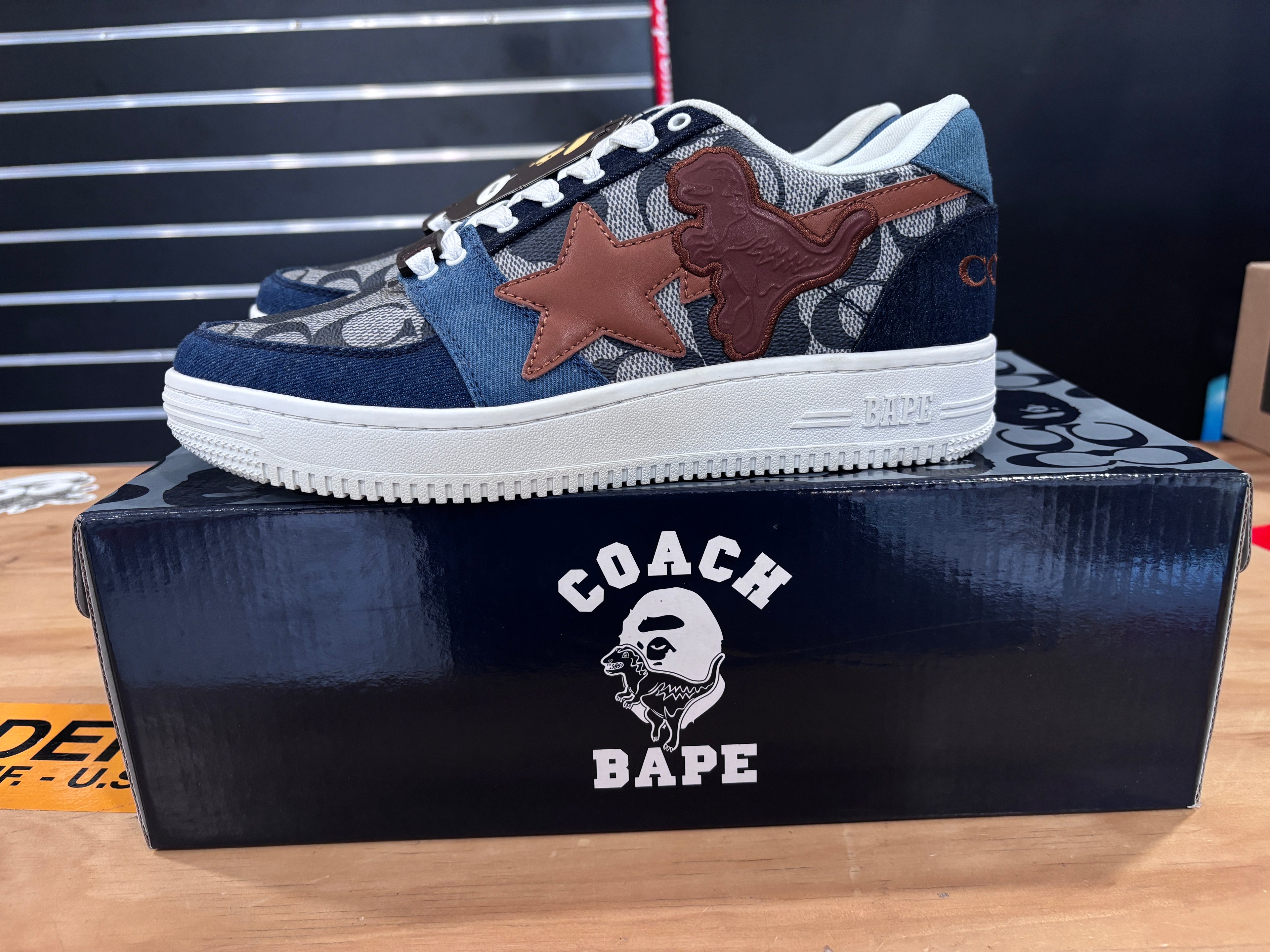 Coach x Bapesta M2 Low 'Denim'