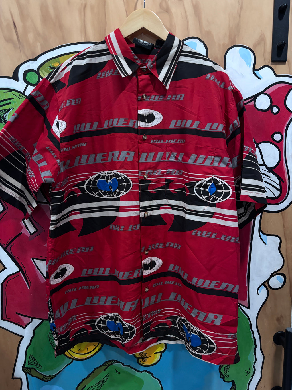 90s Wu-Tang WuWear Button Up