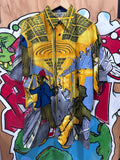 90s Up Roc Subway Graphitti Subway Button Up