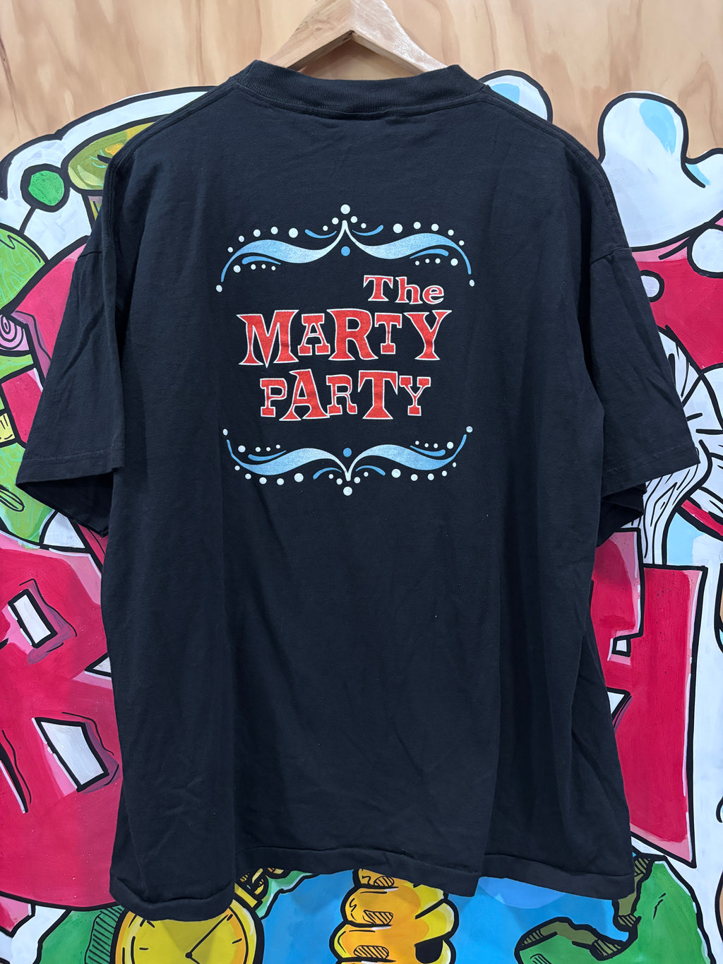 Vintage 1993 Marty Stuart
"The Marty Party" Tour T-Shirt