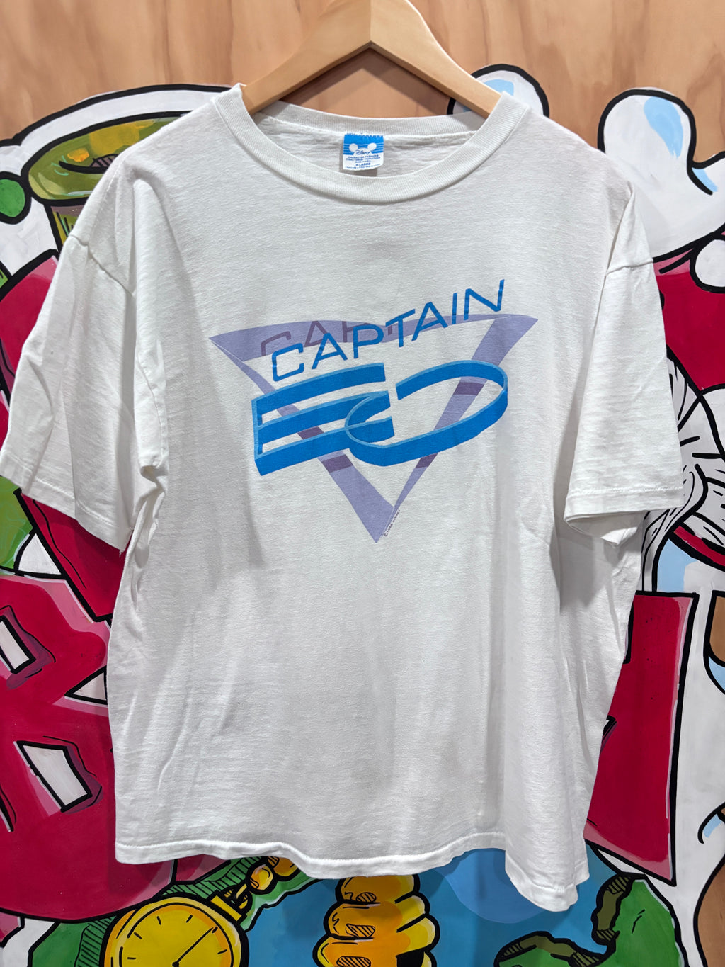 VTG Captain EO 1986 Disney Michael Jackson 80s Promo T-Shirt