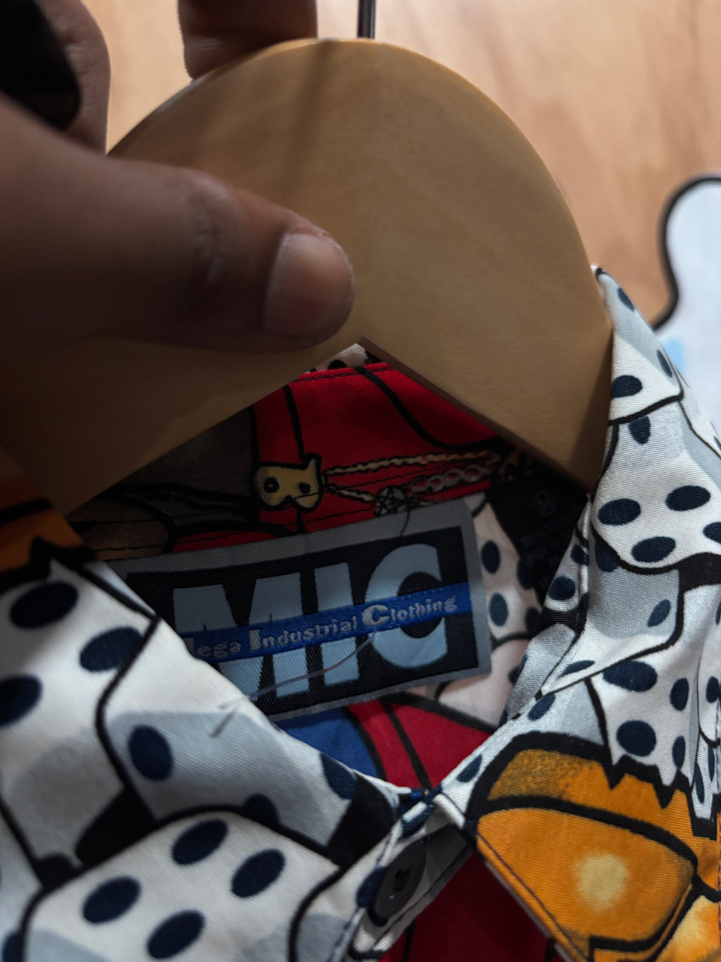 90s Mega Industrial Clothing Street Dice Button Up