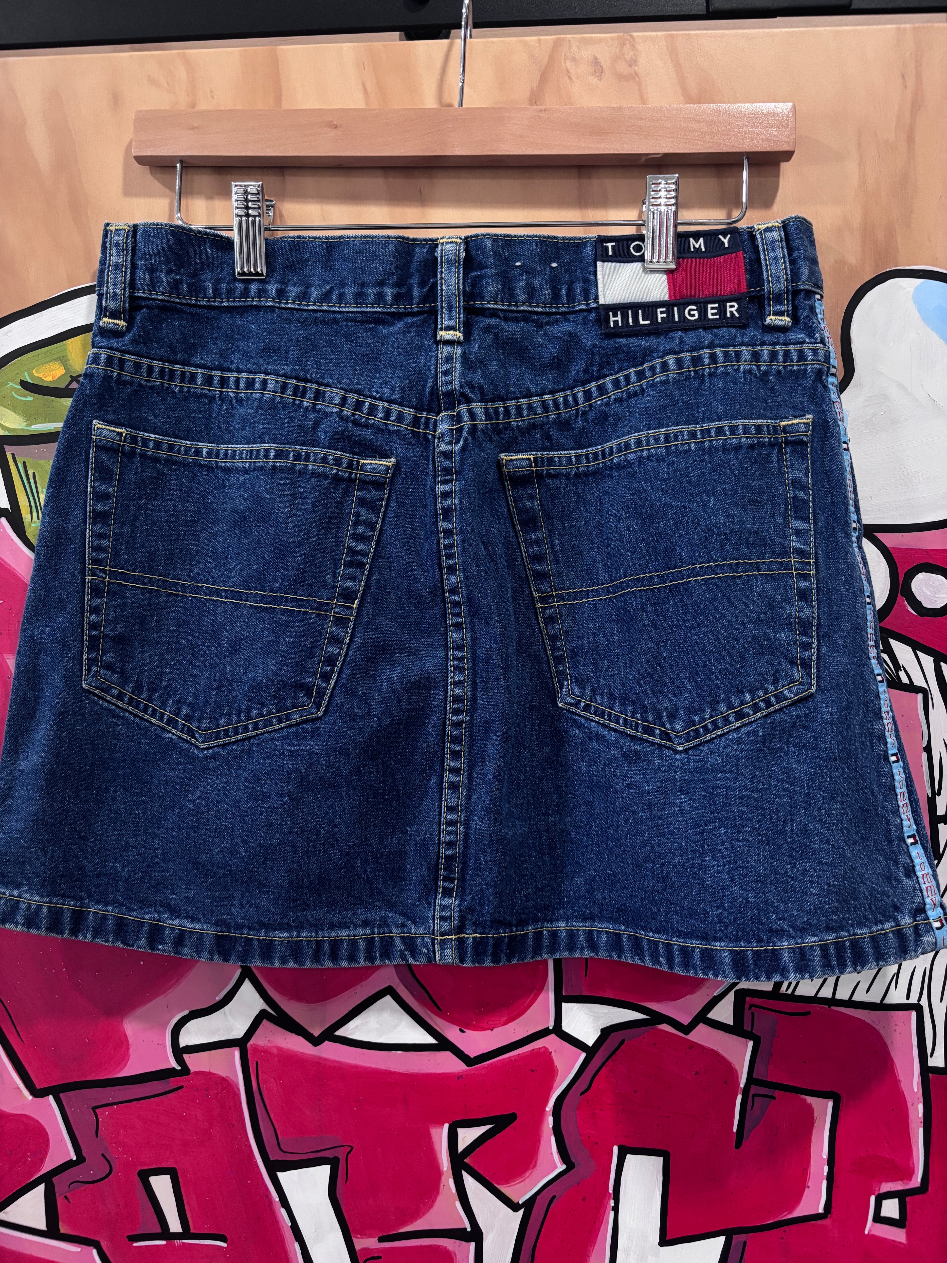 Vintage Tommy Jeans Denim
Mini Skirt