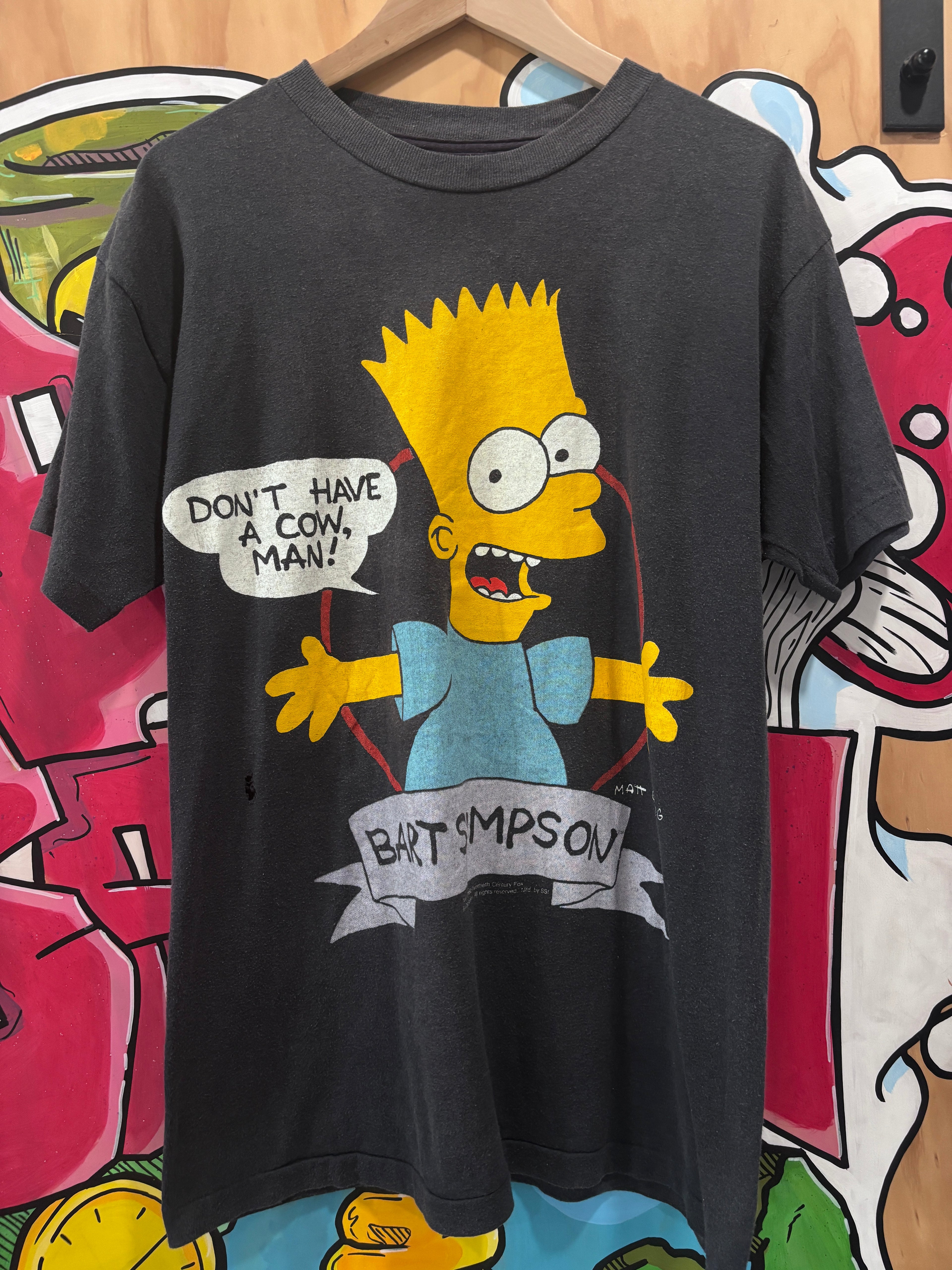 Vintage 1990 Bart Simpson “Don’t Have a Cow” Tee