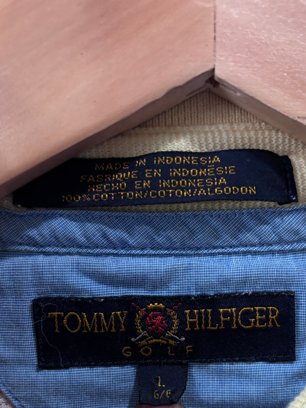 Vintage 90s Tommy Hilfiger Floral Golf Tropical Polo