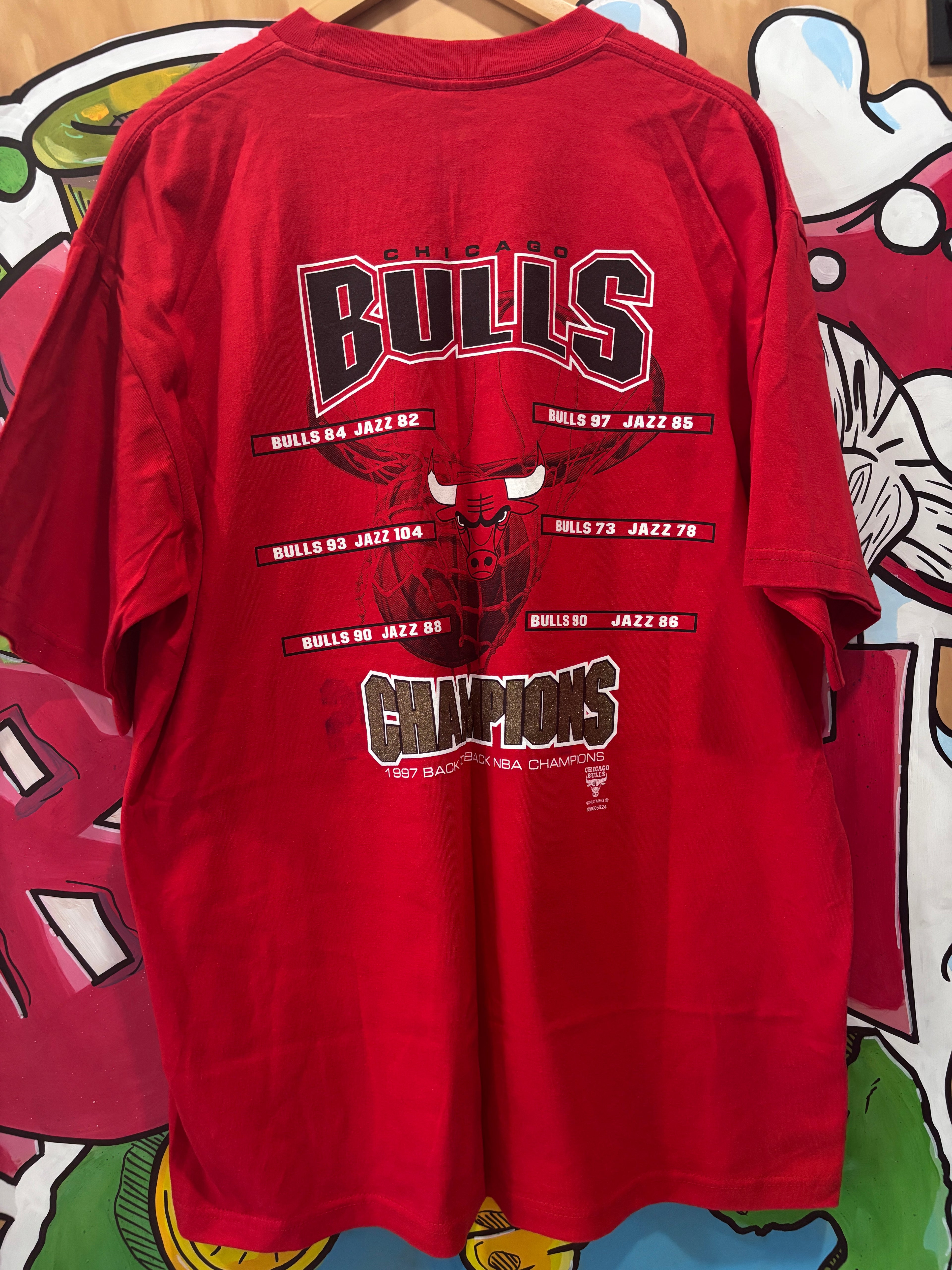 1997 Chicago Bulls
Back to Back NBA Champions
T-Shirt