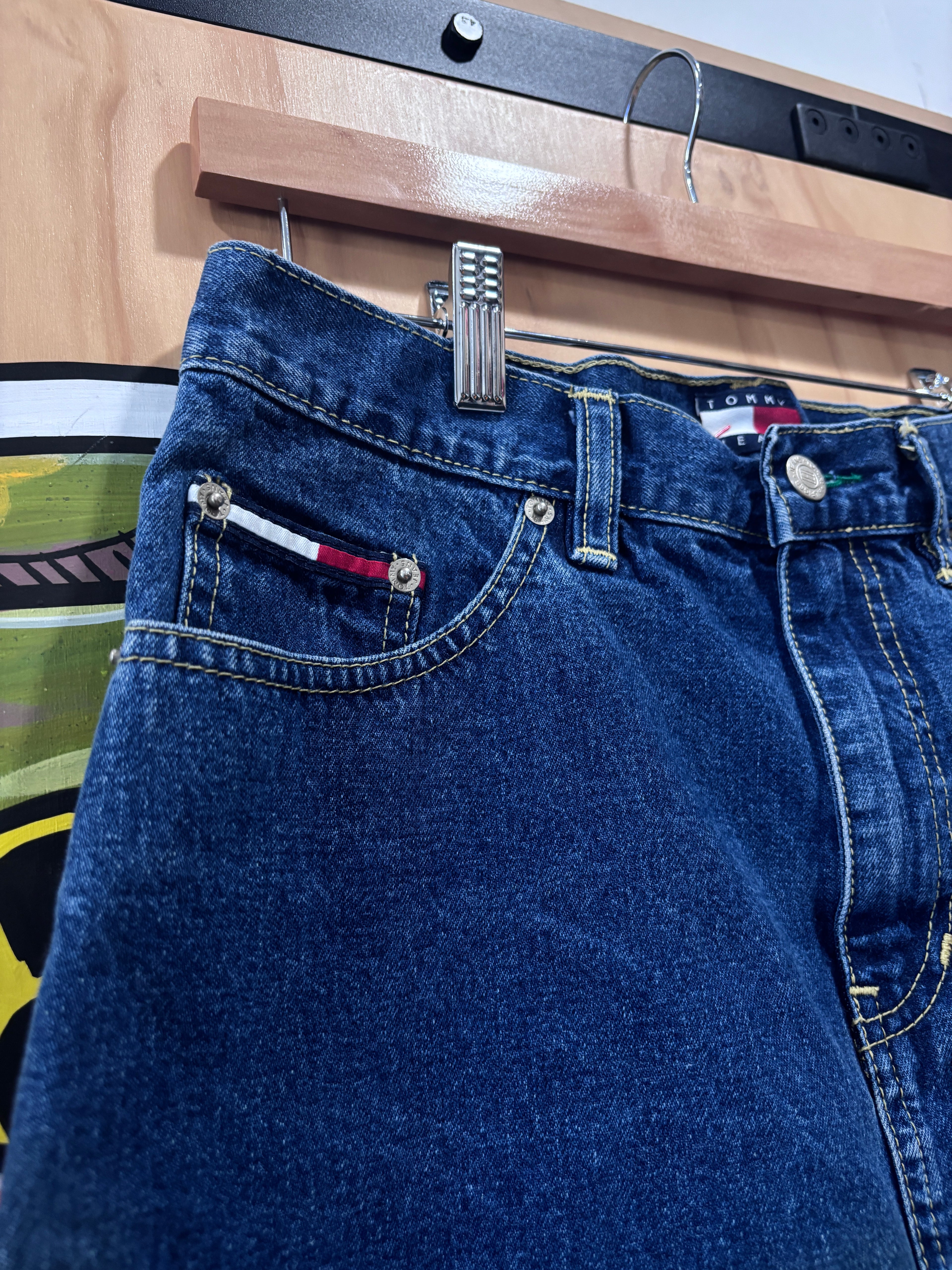 Vintage Tommy Jeans Denim
Mini Skirt