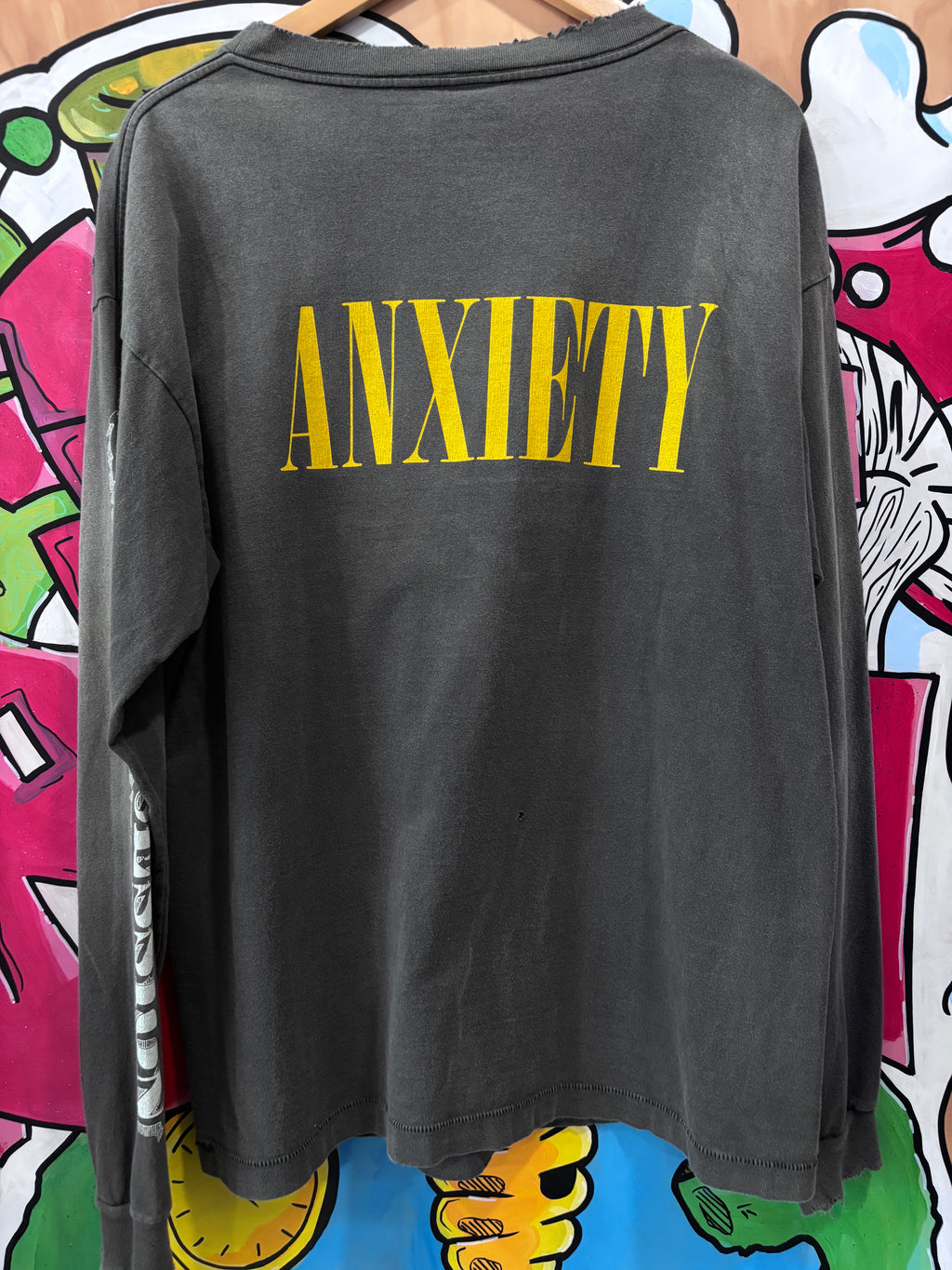 SM x Kosuke Kawamura Anxiety Money Long Sleeve T-Shirt