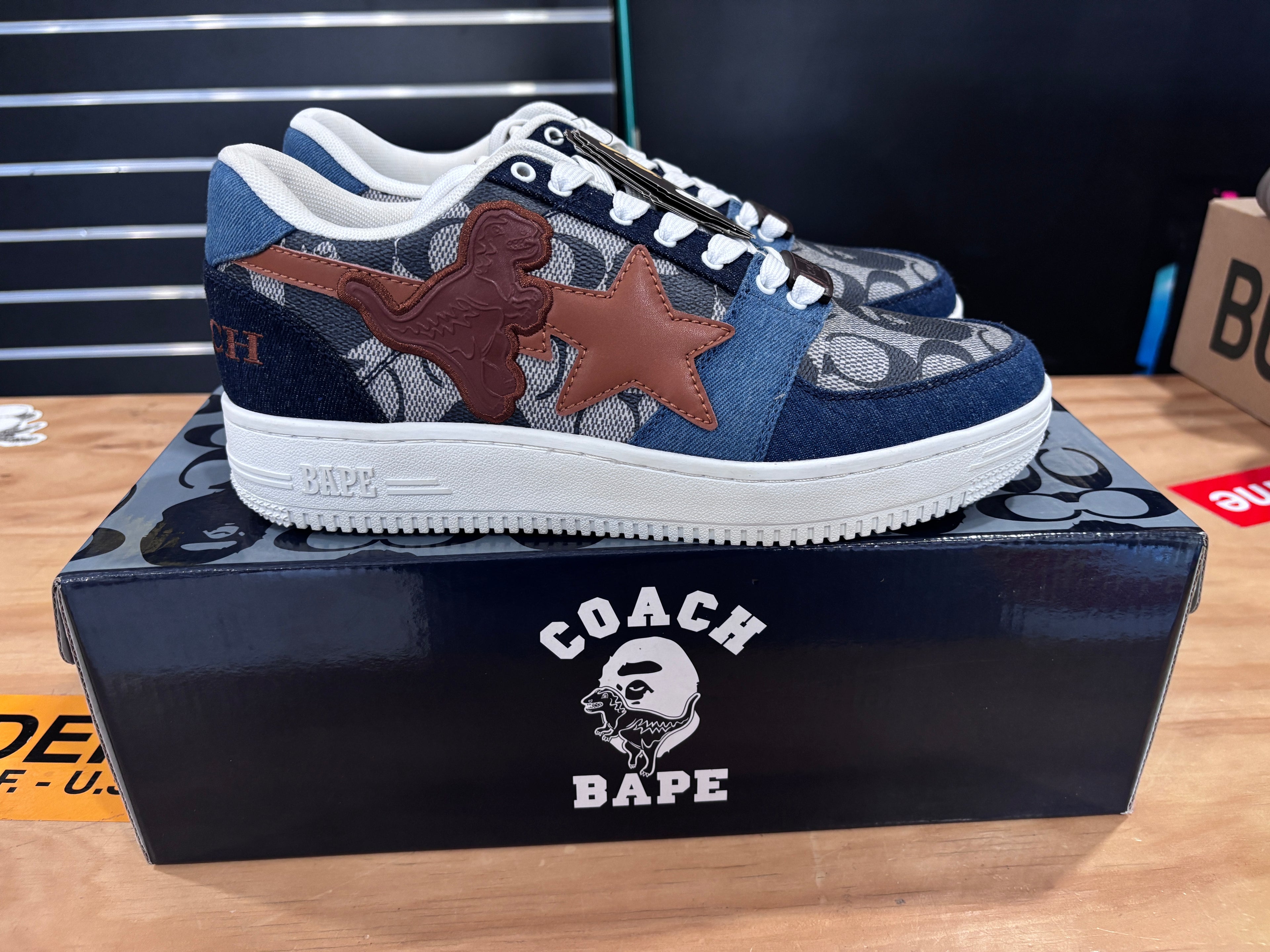 Coach x Bapesta M2 Low 'Denim'
