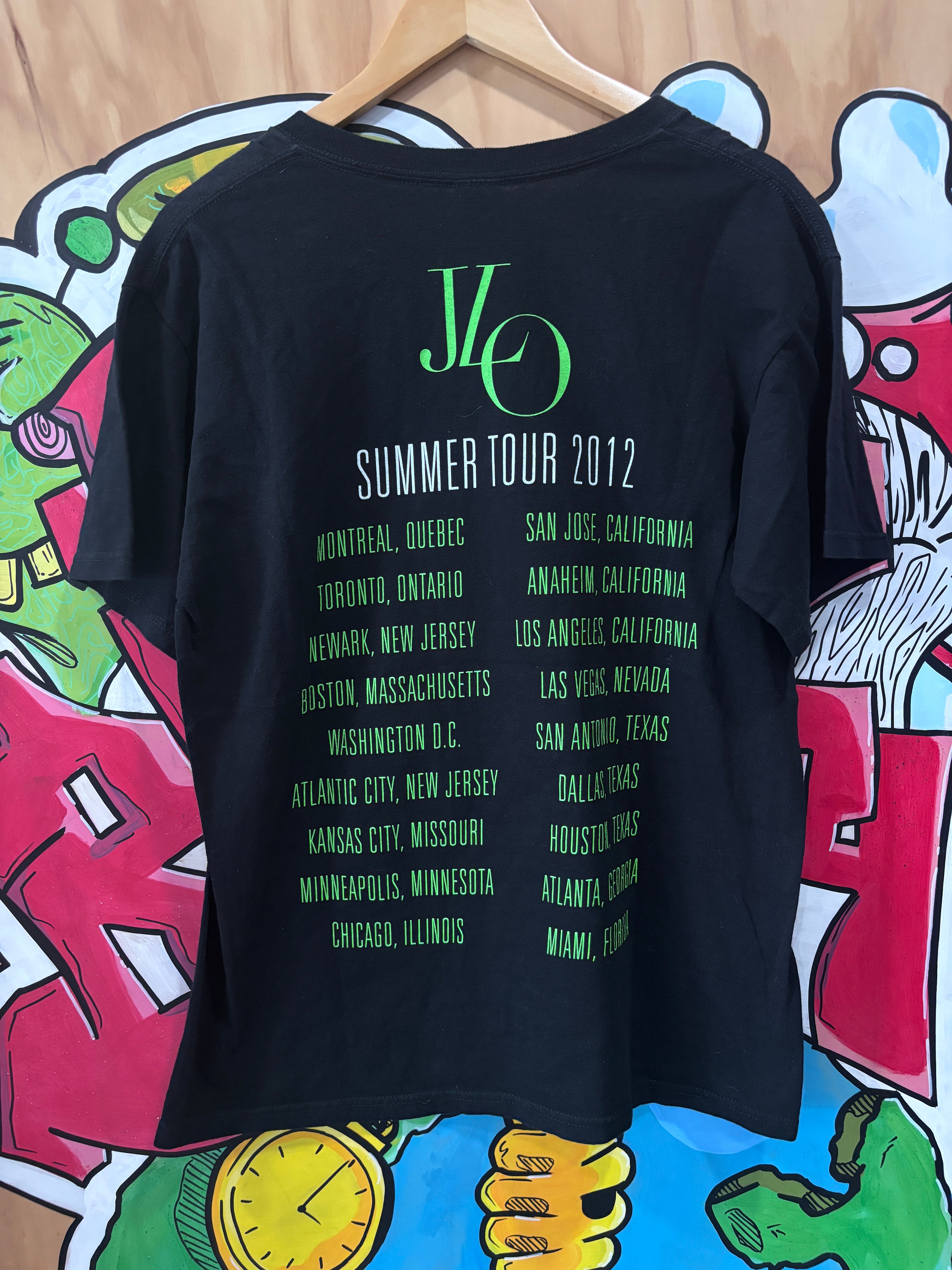 2012 Jennifer Lopez Summer
Tour Concert T-Shirt
