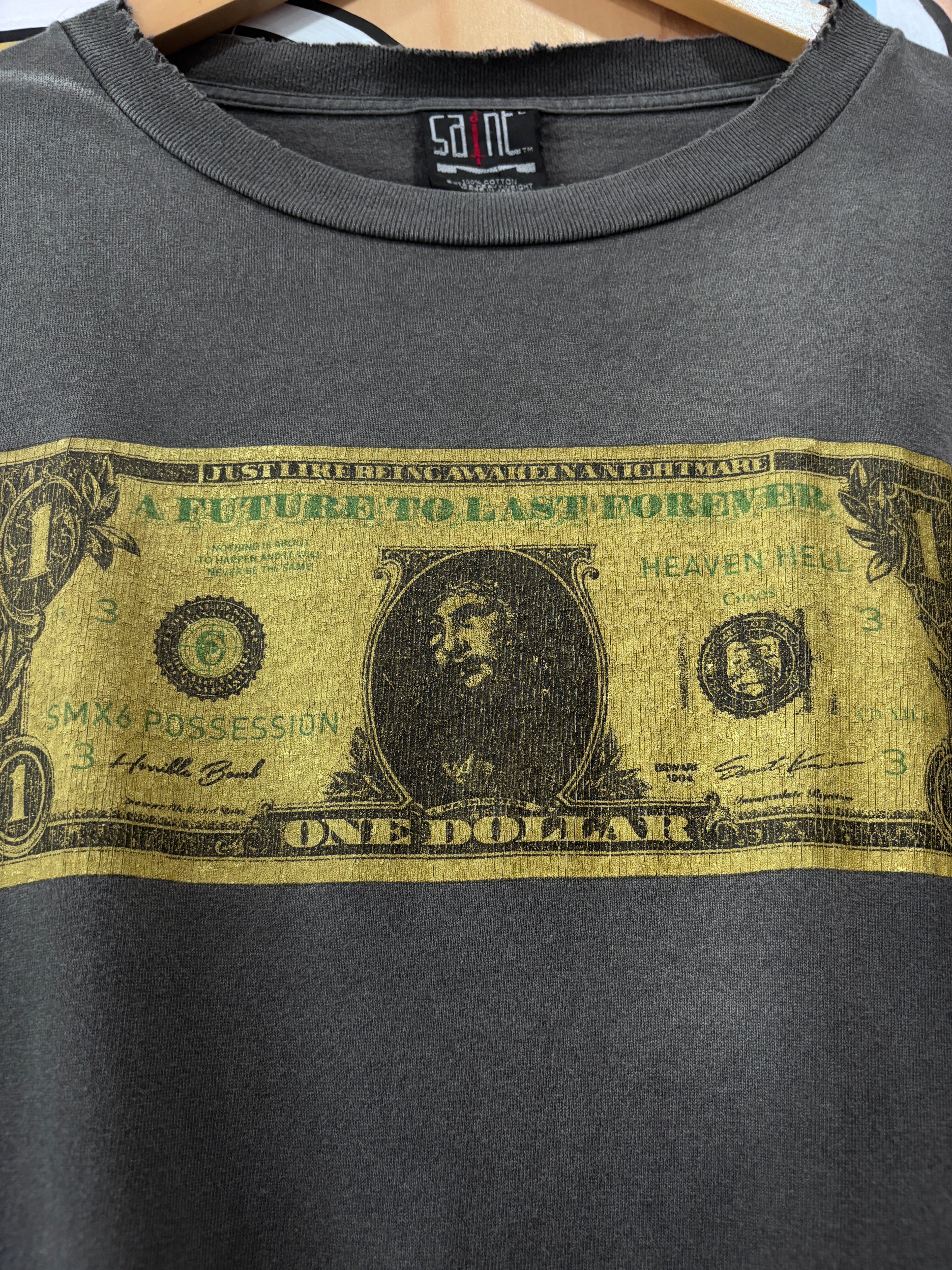SM x Kosuke Kawamura Anxiety Money Long Sleeve T-Shirt