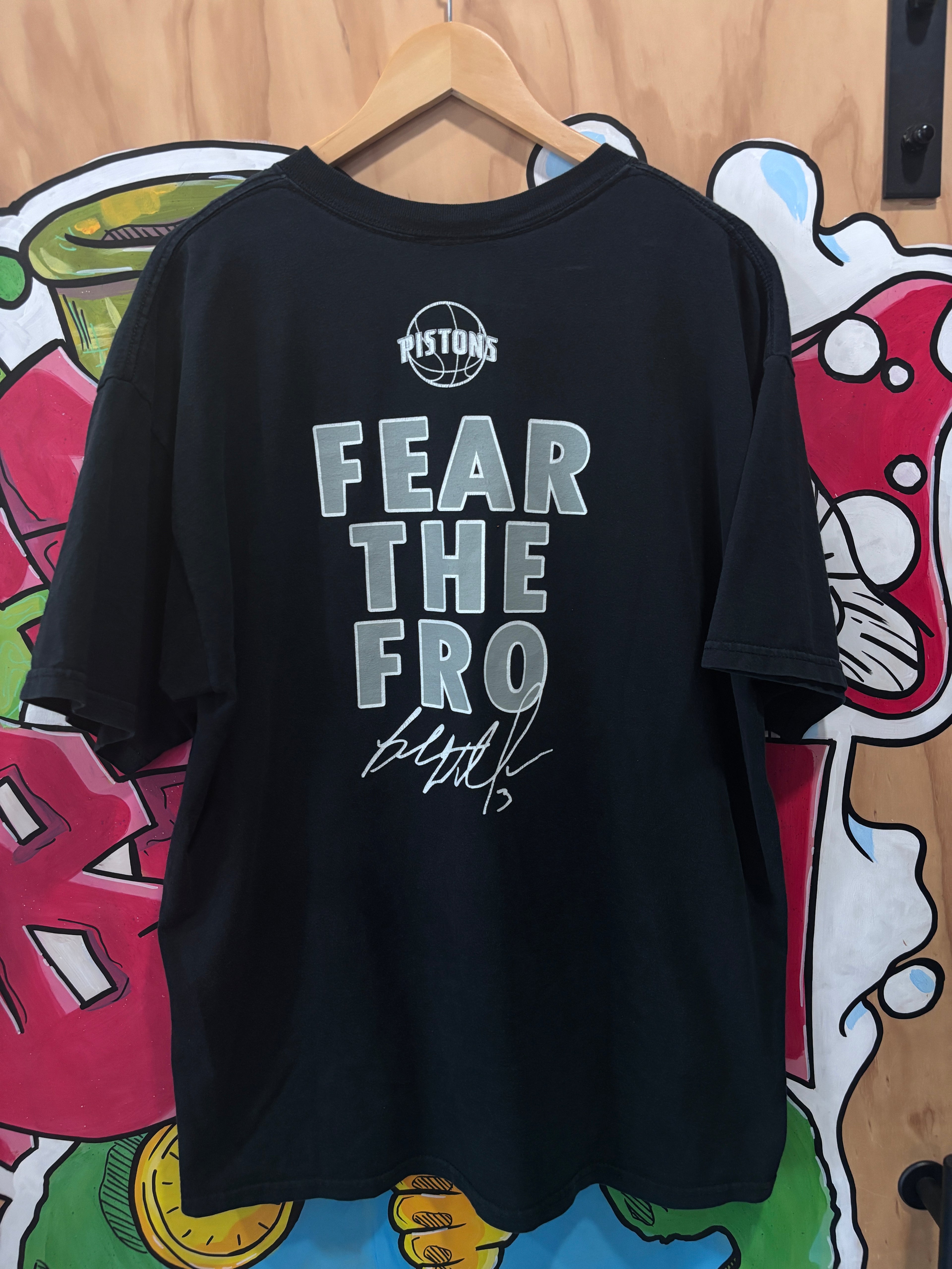Vintage NBA Detroit Pistons Ben
Wallace Fear the Fro
T-Shirt